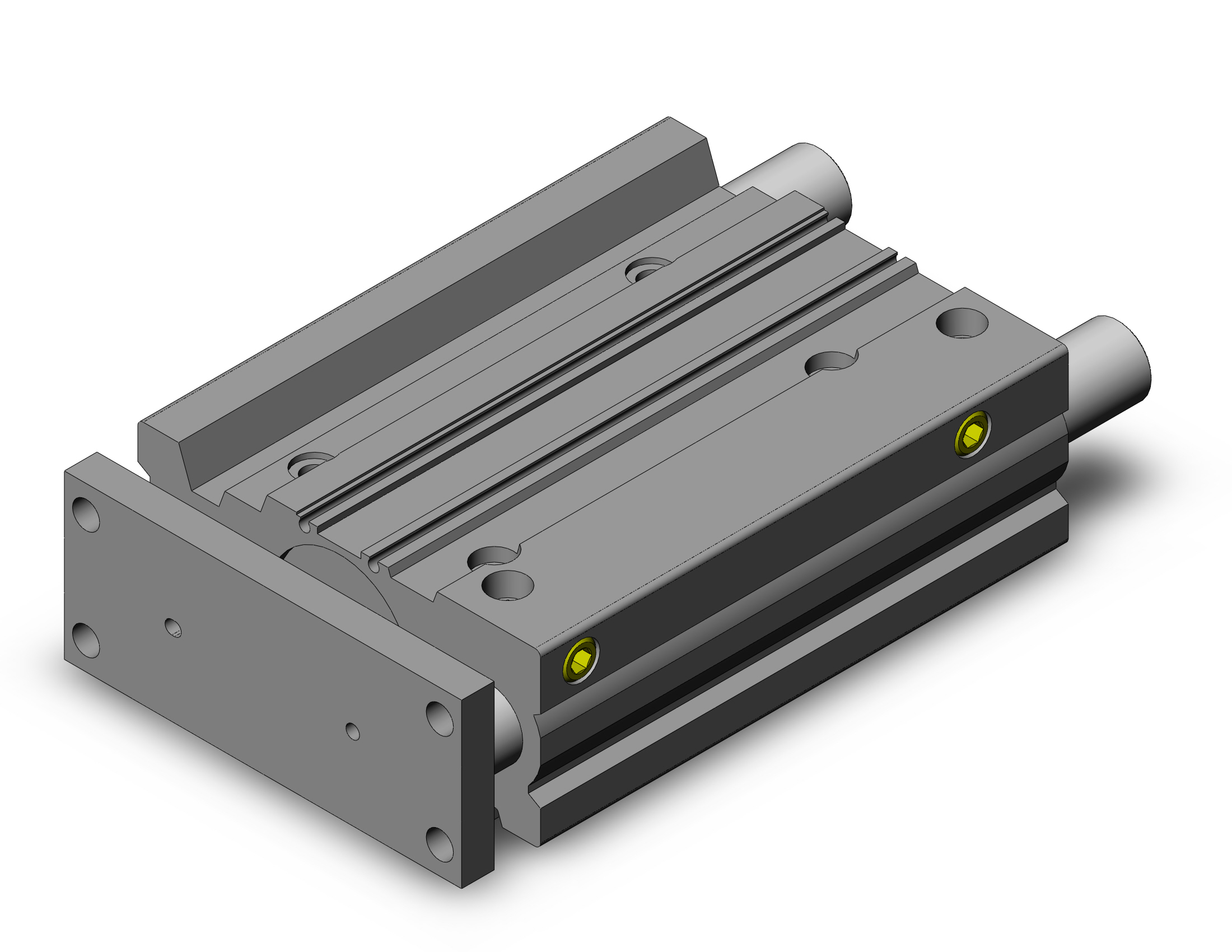 SMC MGPM50TN-150Z cyl, compact guide, slide brg, MGP COMPACT GUIDE CYLINDER