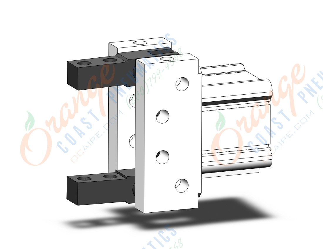 SMC MHT2-63DZ-A93 gripper, toggle 2-finger, MHT GRIPPERS