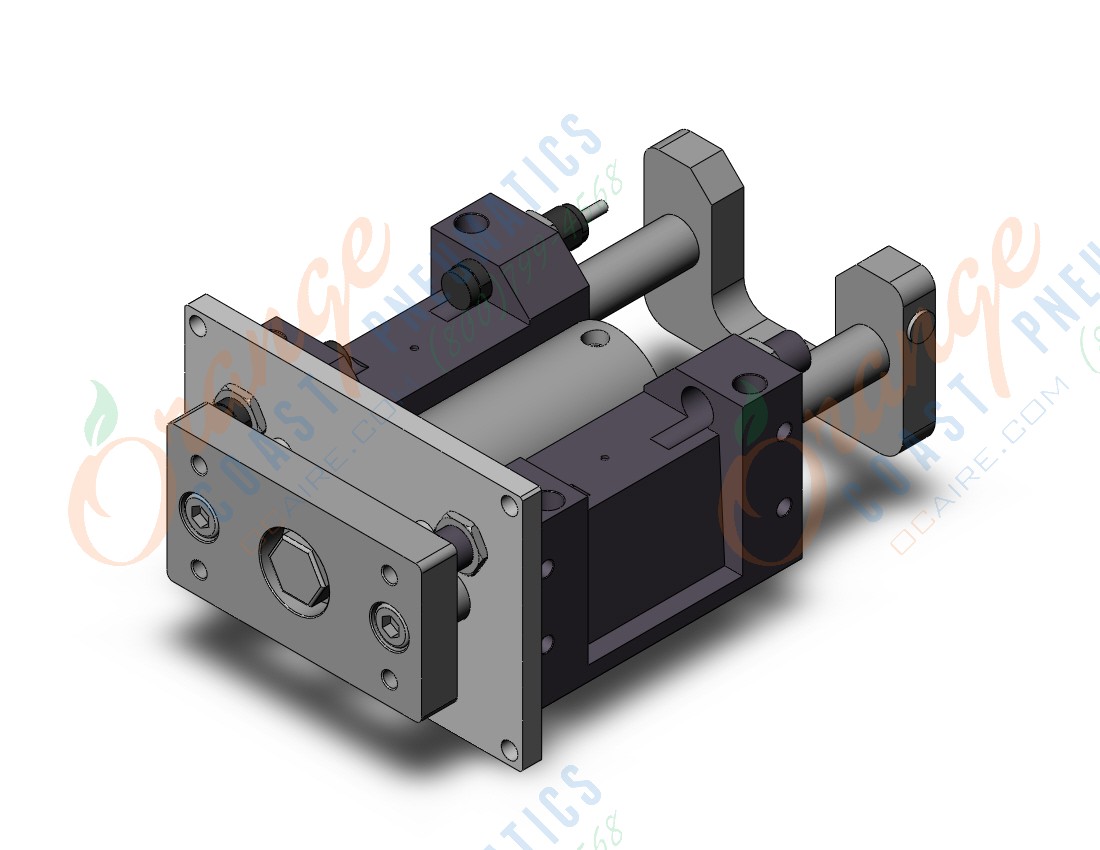 SMC MGGLF80TN-75 cyl, guide, MGG GUIDED CYLINDER