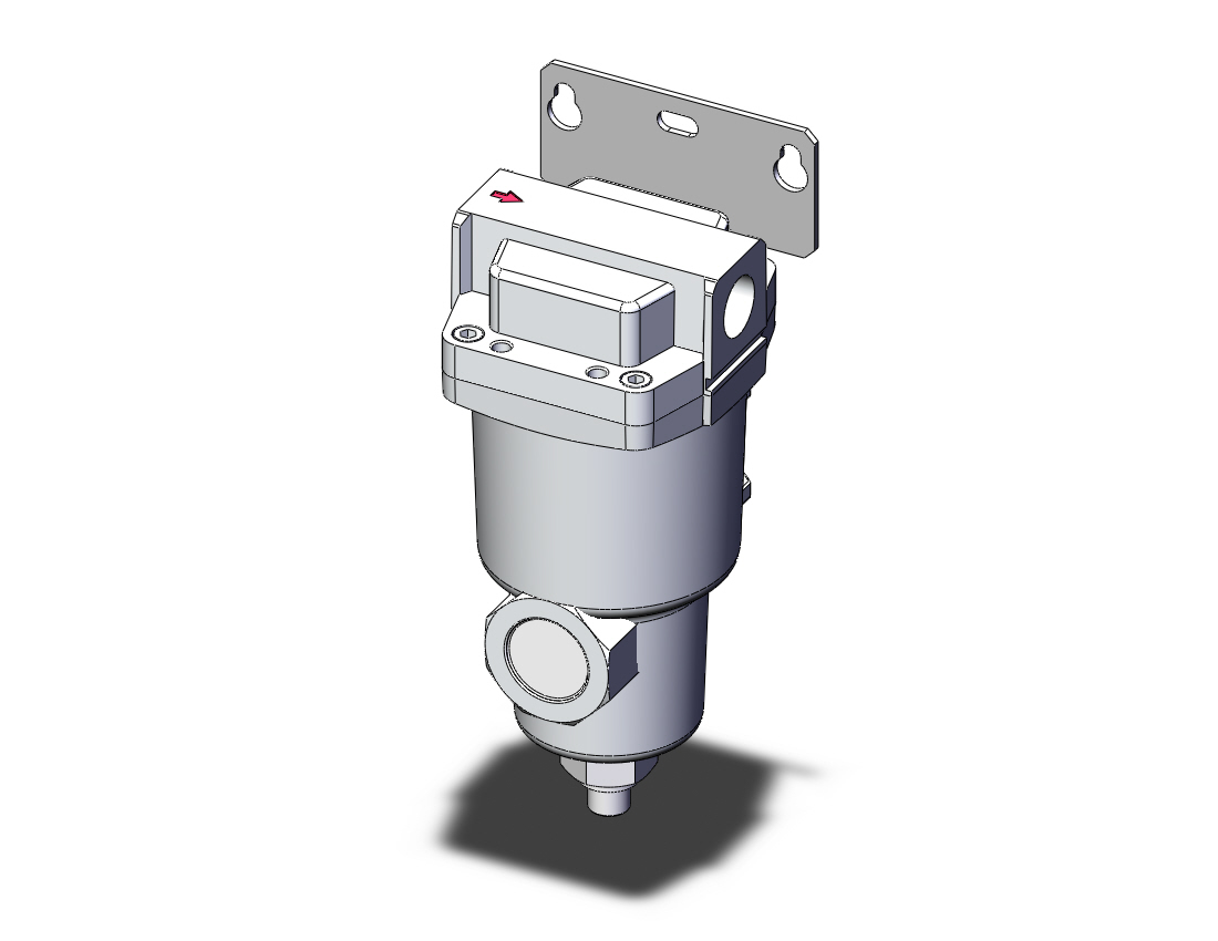 SMC AFF4C-03B main line filter, AFF MAIN LINE FILTER