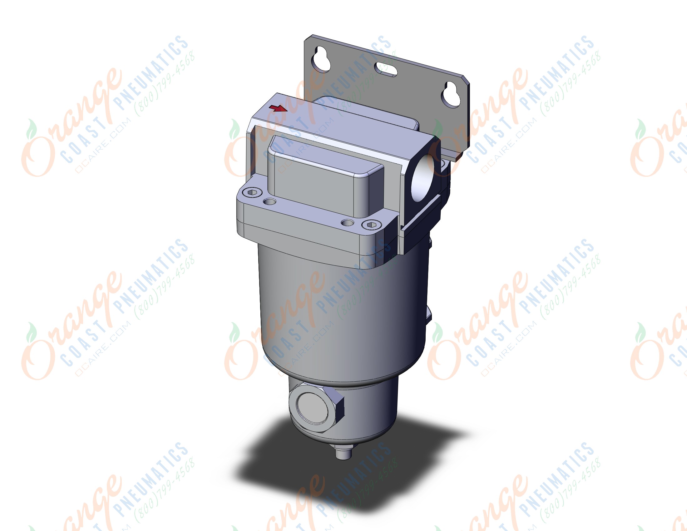 SMC AMH550C-N10B micro mist separator, AMH MICRO MIST SEPARATOR