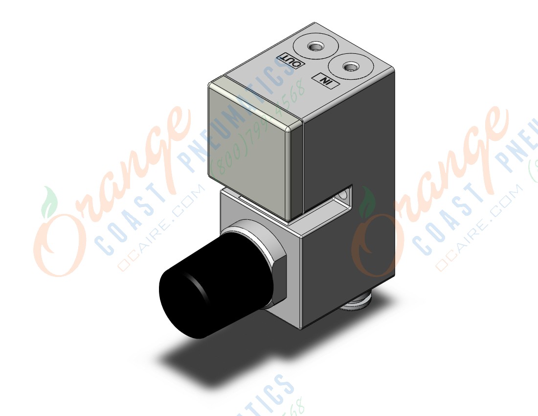 SMC ARM10F1-08G-1 compact mfld regulator, ARM10 MANIFOLD REGULATOR