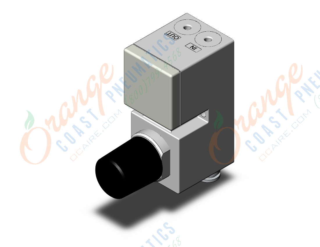 SMC ARM10F1-08G-2 compact mfld regulator, ARM10 MANIFOLD REGULATOR