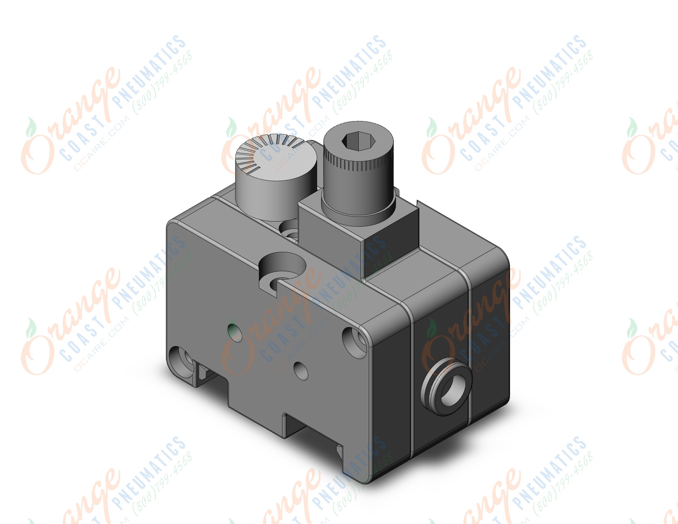 SMC ARM5BA-107-AZ mfld regulator, ARM MANIFOLD REGULATOR