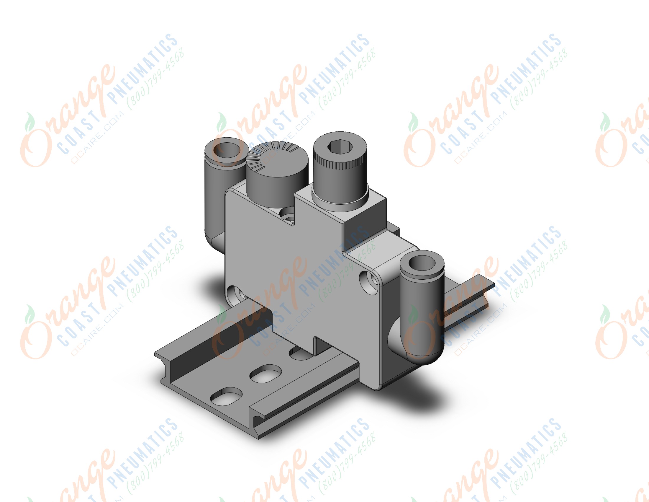 SMC ARM5SB-20-A regulator, single unit type, ARM MANIFOLD REGULATOR