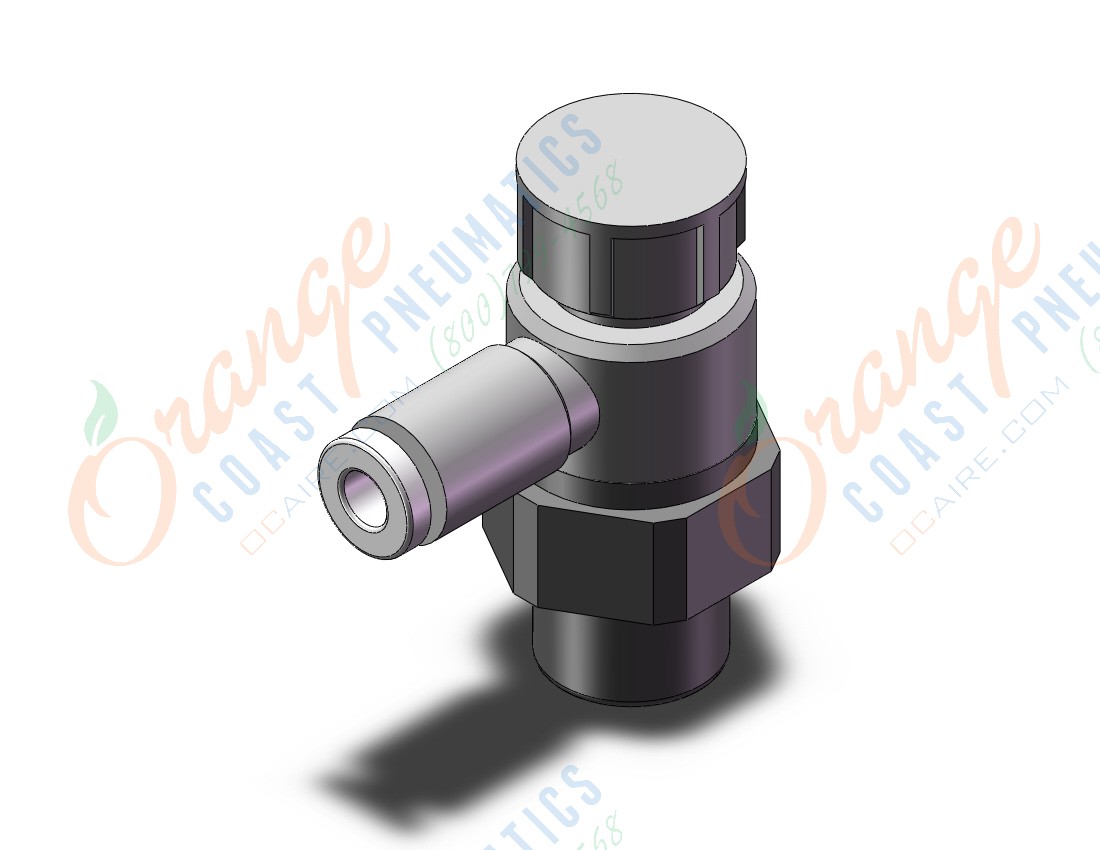 SMC AS2201F-01-23SA flow control w/fitting, FLOW CONTROL W/FITTING***