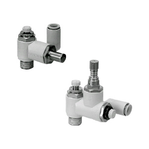 SMC ASQ530F-03-06S-F20 air saving flow valve, ASQ INLINE QUICK EXHAUST