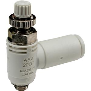 SMC ASV220F-U10/32-03 speed exhaust controller, ASV FLOW CONTROL QUICK EXHAUST***