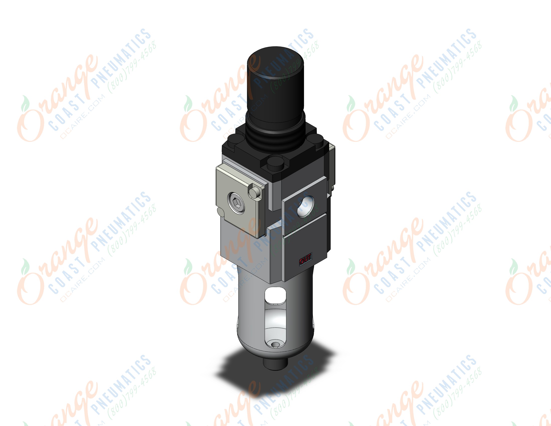 SMC AWD20-01-6C micro mist sep regulator, AWD MASS PRO