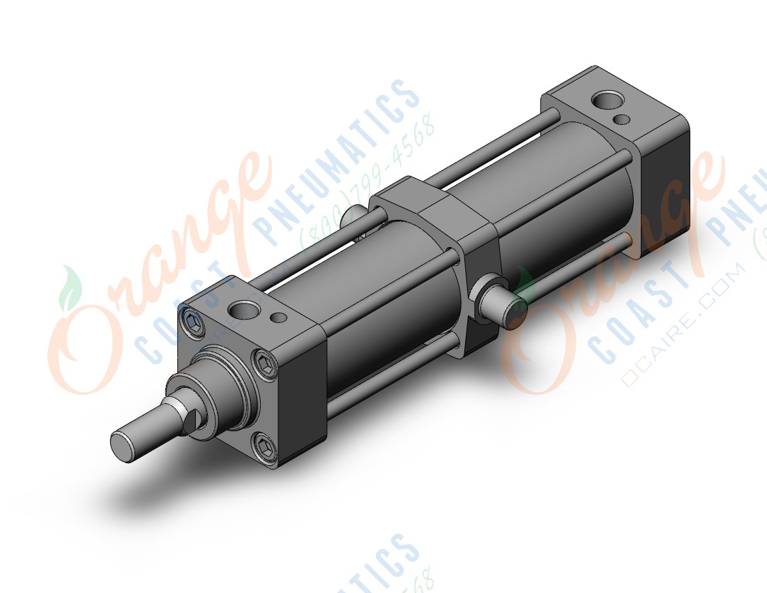 SMC C95MDT50-160 cyl, tie rod, iso/vdma, C95/C96 TIE-ROD CYLINDER