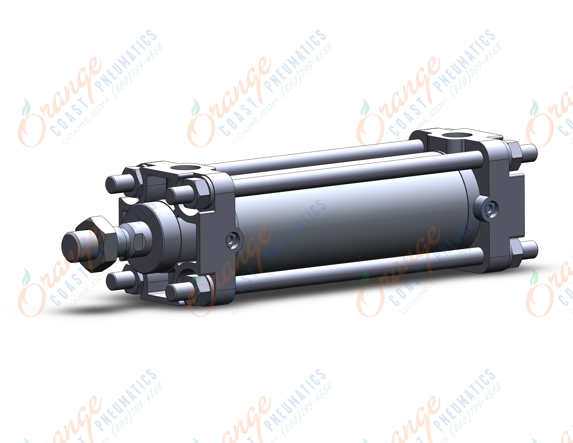 SMC CA2B40-100Z cyl, tie rod, non-lube, CA1/CA2 TIE-ROD CYLINDER