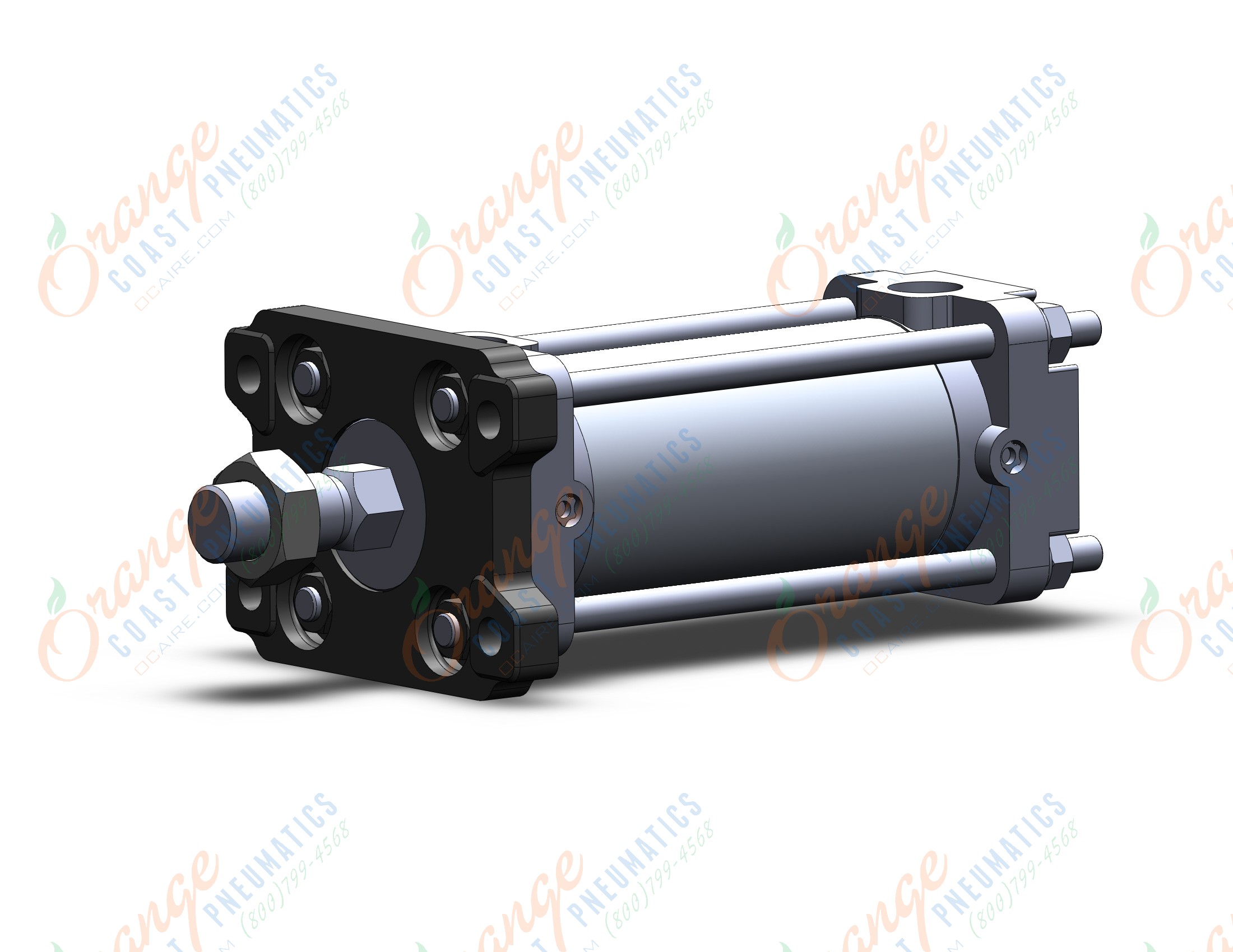 SMC CA2KF50-75 cyl, tie rod, non rotating, CA1/CA2 TIE-ROD CYLINDER