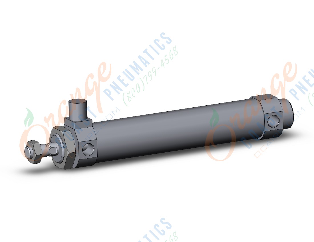 SMC CBM2B40-150-RL cyl, round body, end lock, CM2/CM3 ROUND BODY CYLINDER