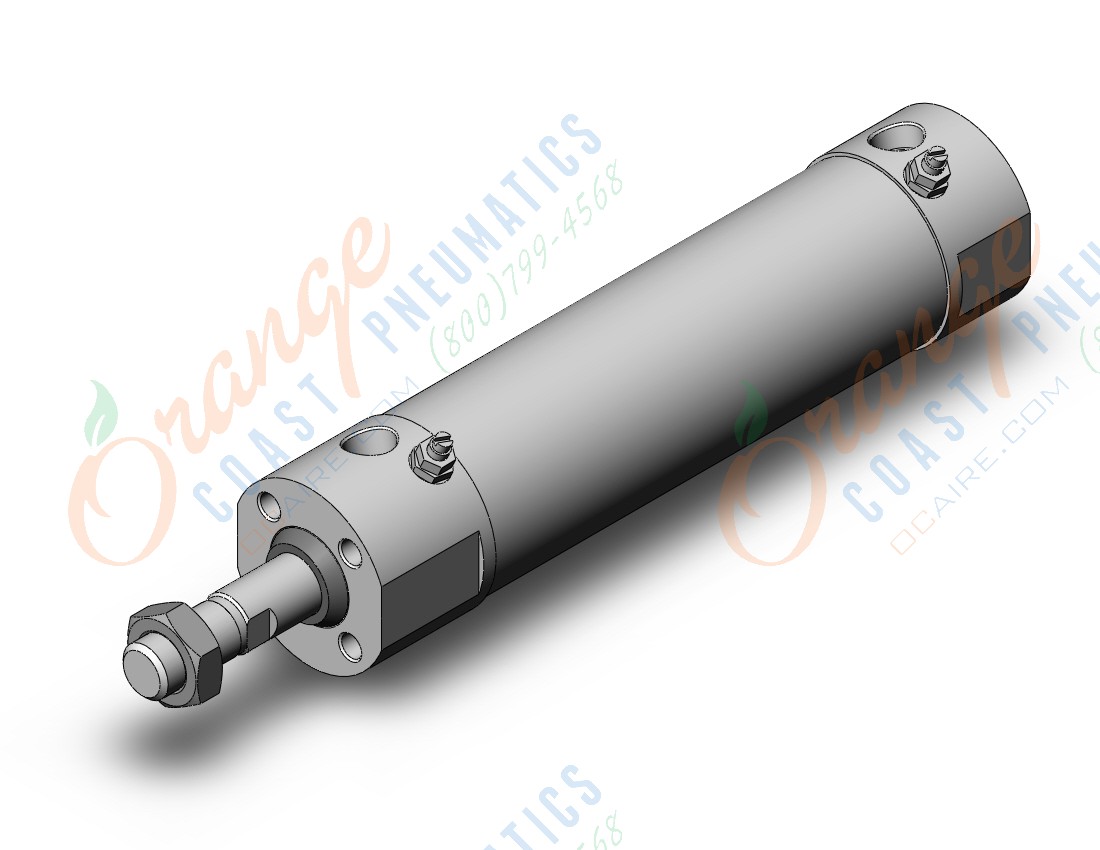 SMC CDG5BA32TNSR-75-X165US base cylinder, CG5 CYLINDER, STAINLESS STEEL
