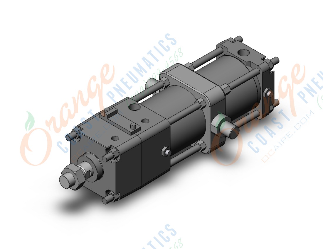 SMC CDLA2T100-175-E cyl, tie rod, fine lock, a-sw, CLA/CLA2 TIE-ROD CYLINDER