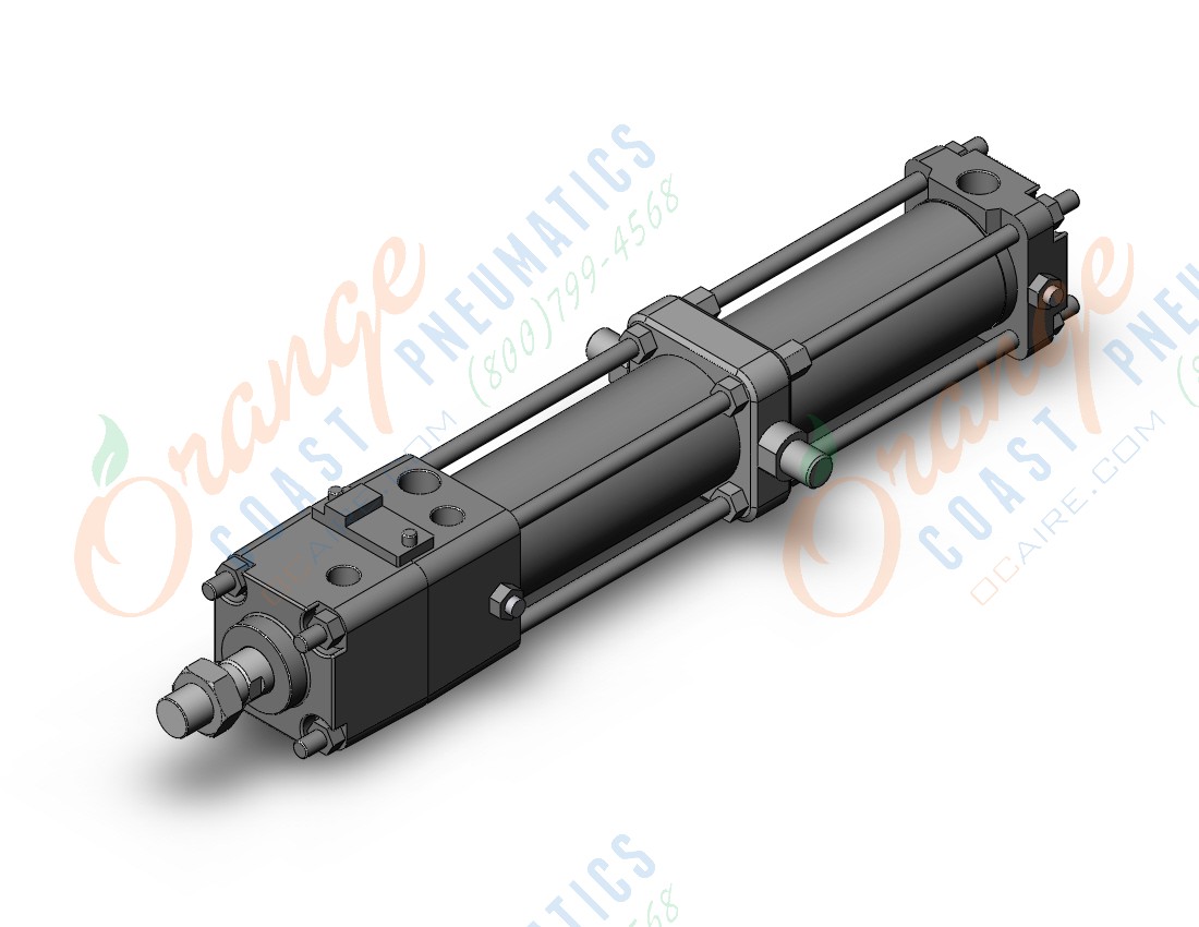 SMC CDLA2T50-250-E cyl, tie rod, fine lock, a-sw, CLA/CLA2 TIE-ROD CYLINDER