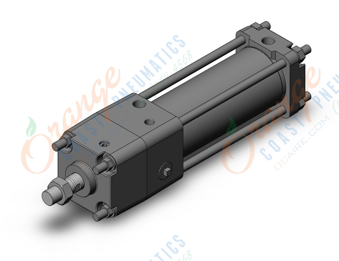 SMC CDNA2B63-125N-D cyl, tie rod, power lock, a/s, CNA/CNA2 POWER LOCK CYLINDER