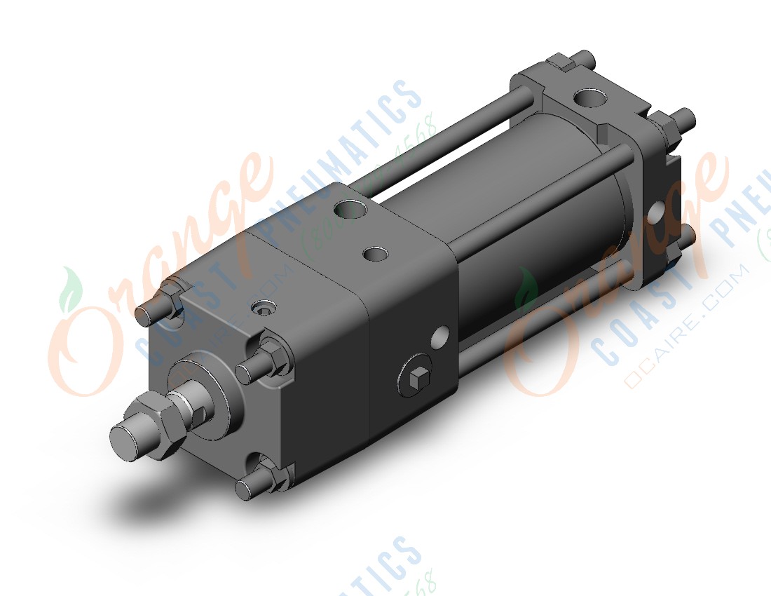 SMC CDNA2B63TN-75-D cyl, tie rod, power lock, a/s, CNA/CNA2 POWER LOCK CYLINDER