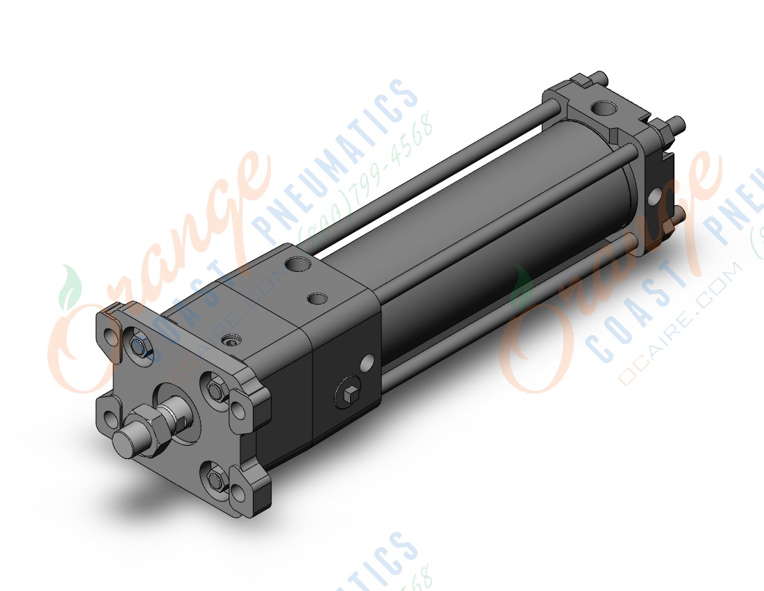 SMC CDNA2F63-175-D cyl, tie rod, power lock, a/s, CNA/CNA2 POWER LOCK CYLINDER