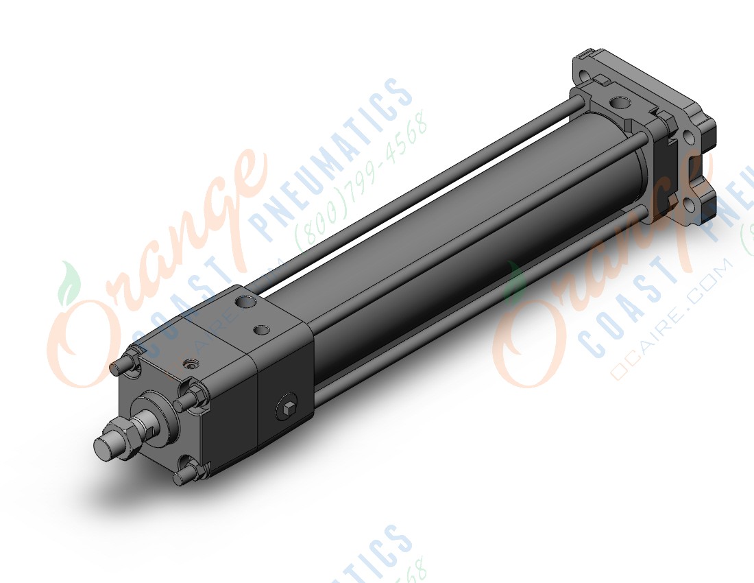 SMC CDNA2G63-300N-D cyl, tie rod, power lock, a/s, CNA/CNA2 POWER LOCK CYLINDER