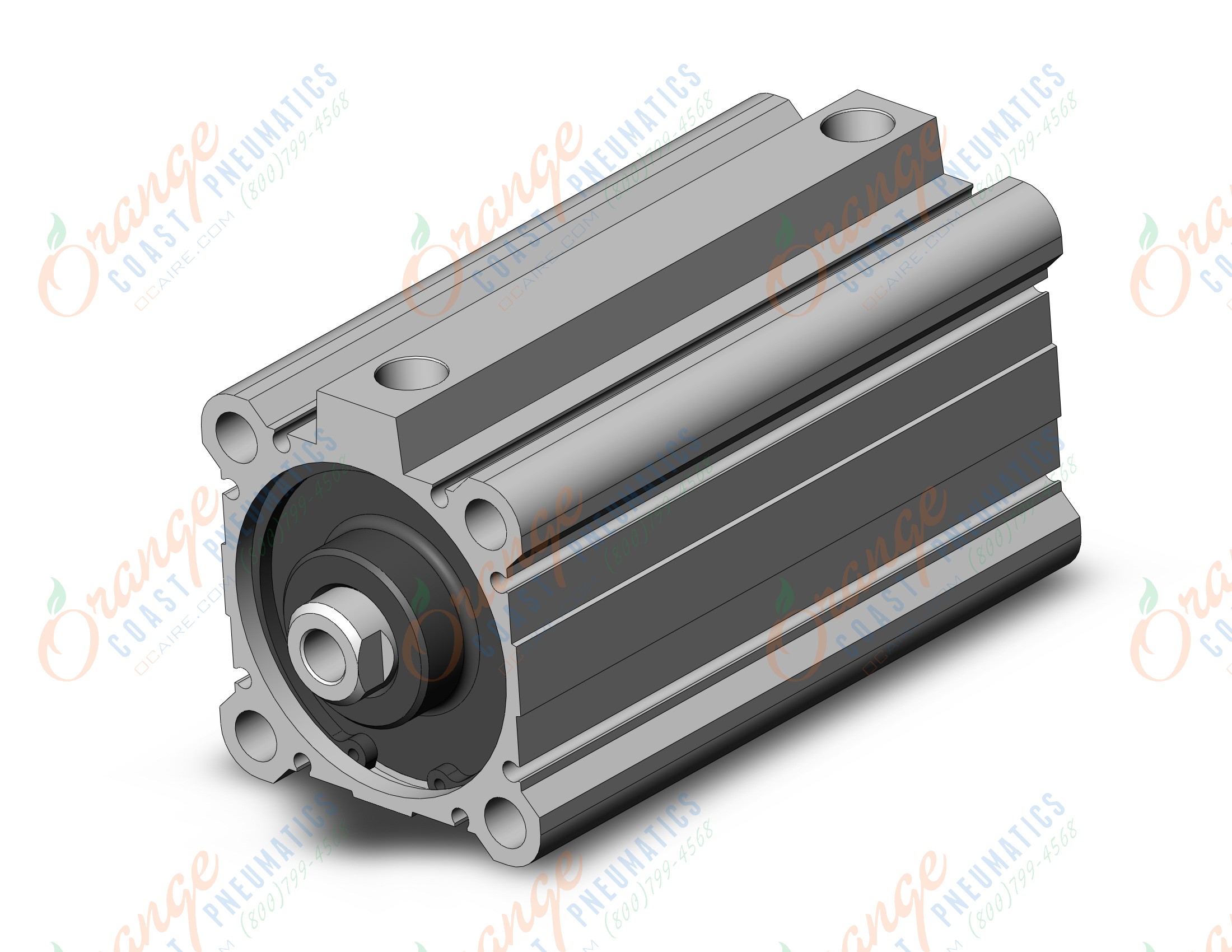 SMC CDQ2A63-100DZ-XC35 cyl, compact w/scraper, CQ2-Z COMPACT CYLINDER