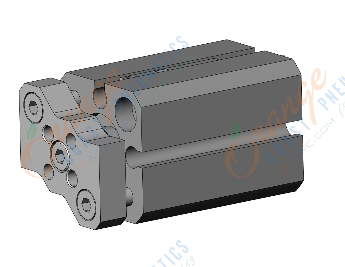 SMC CDQMB12-15-M9N cyl, compact, auto-switch, CQM COMPACT GUIDE ROD CYLINDER