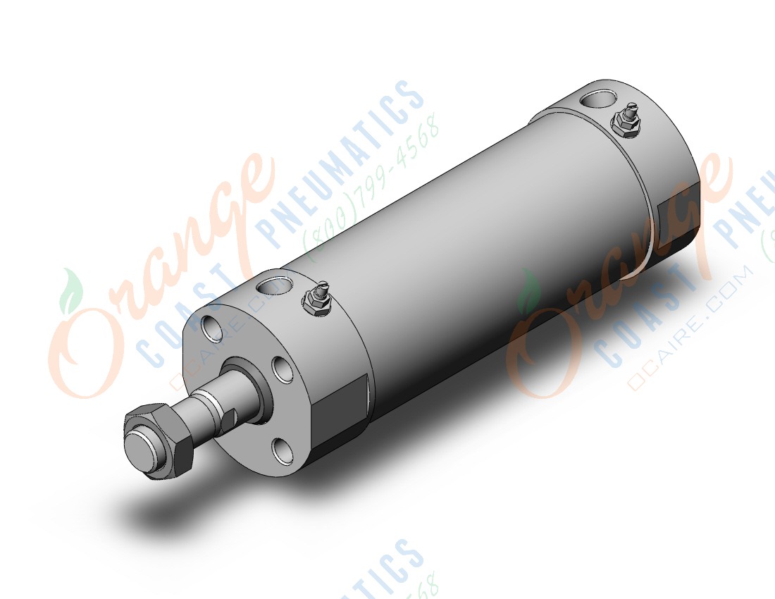 SMC CG5BA63SR-100 base cylinder, CG5 CYLINDER, STAINLESS STEEL