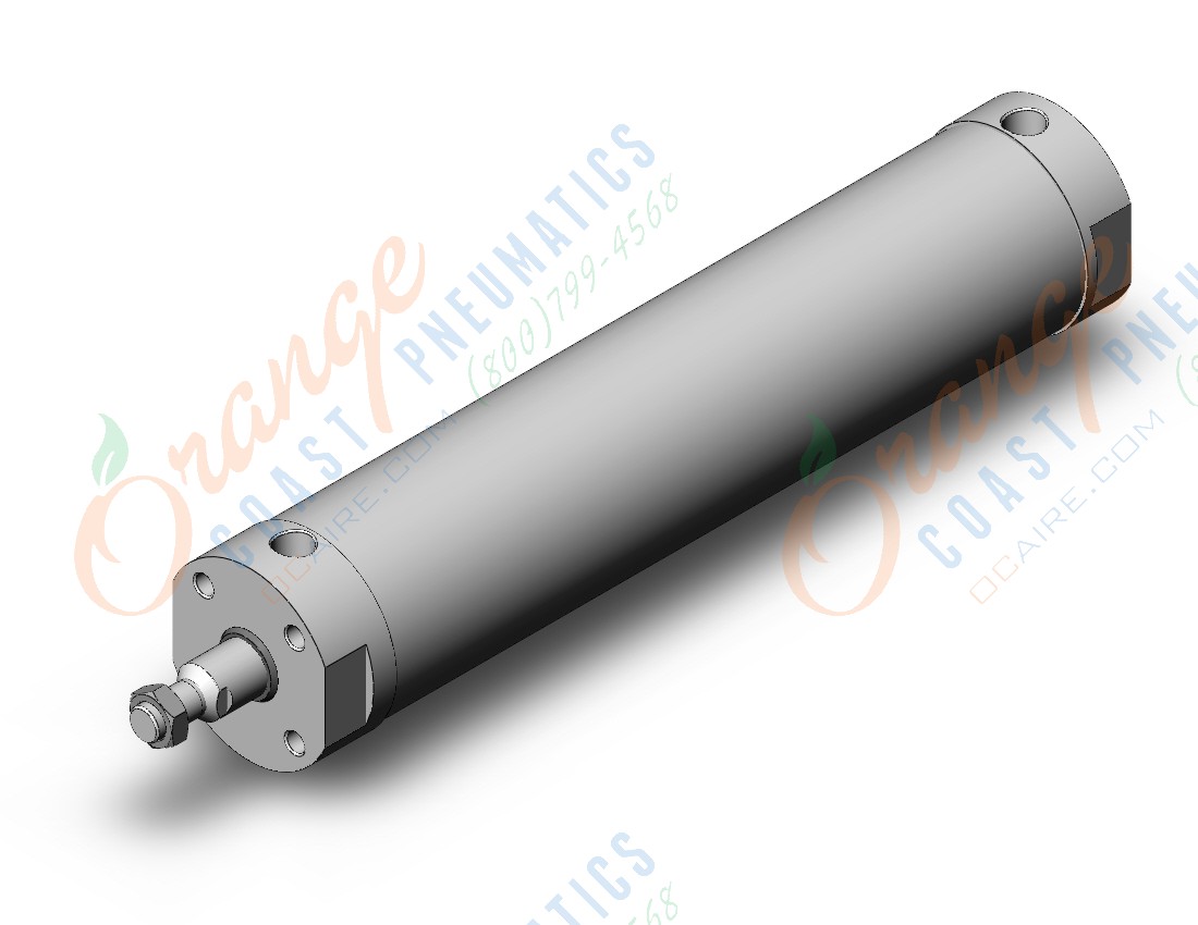 SMC CG5BN100TNSR-400-X165US base cylinder, CG5 CYLINDER, STAINLESS STEEL