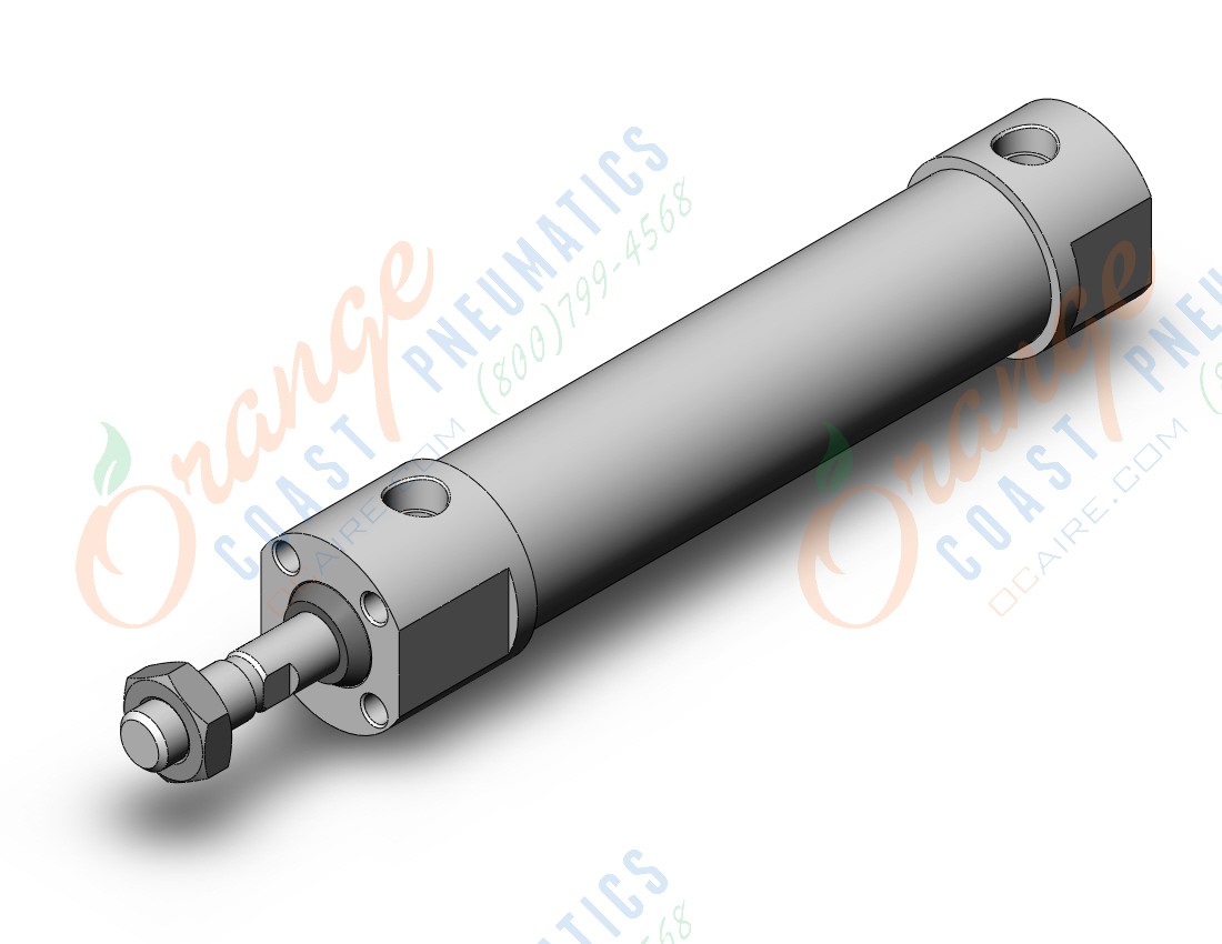 SMC CG5BN25TNSR-75 base cylinder, CG5 CYLINDER, STAINLESS STEEL