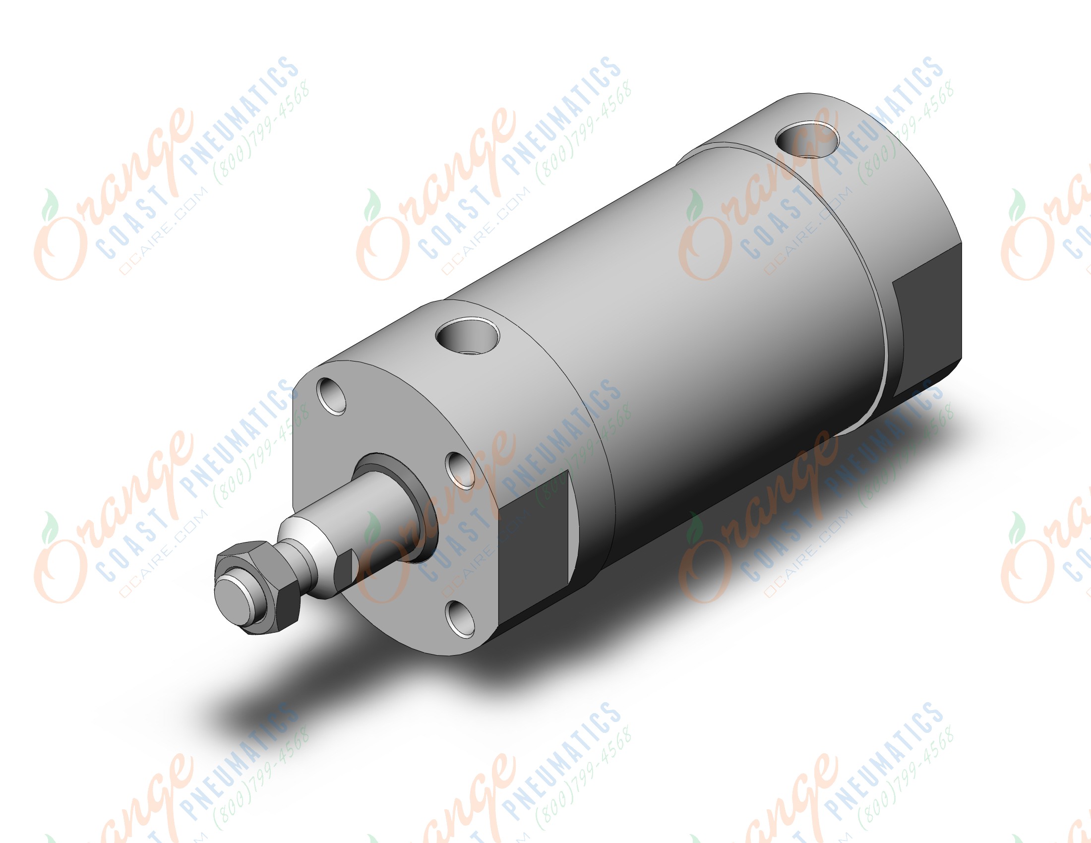 SMC CG5BN80TNSR-50-X165US base cylinder, CG5 CYLINDER, STAINLESS STEEL