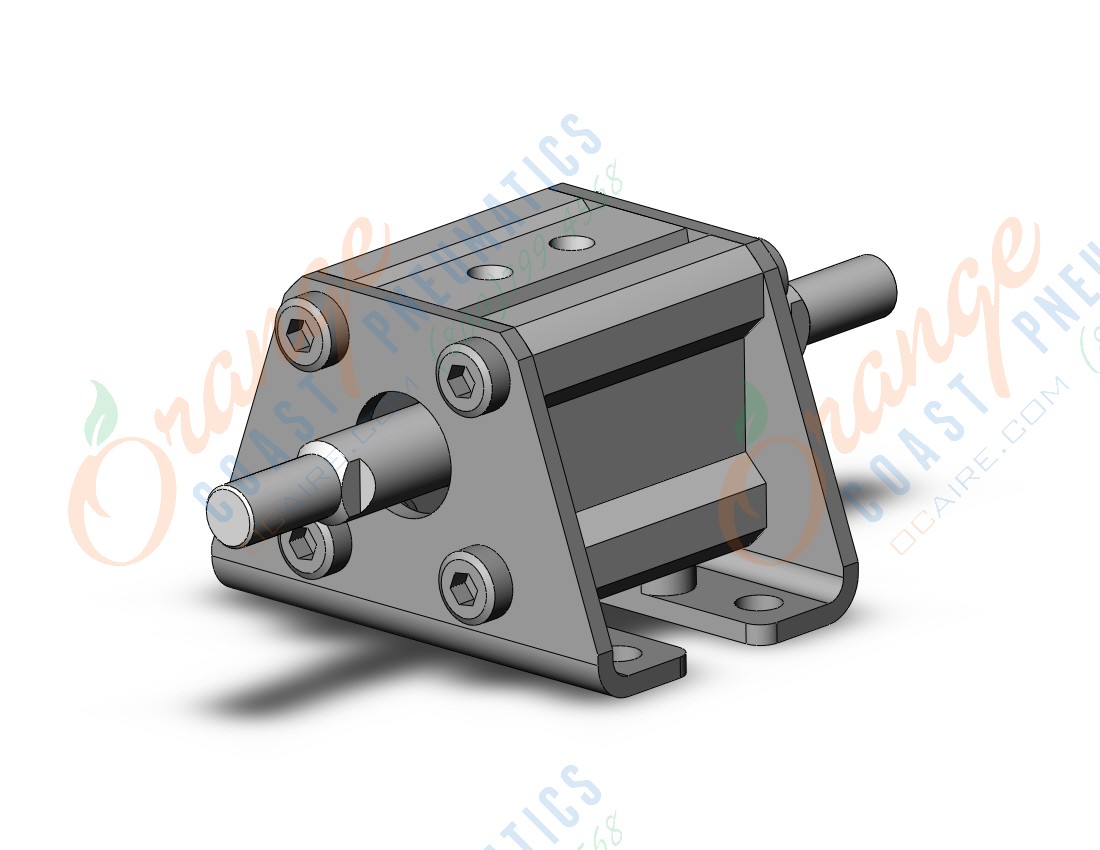 SMC CQ2WL16-5DM cyl, compact, double rod, CQ2 COMPACT CYLINDER