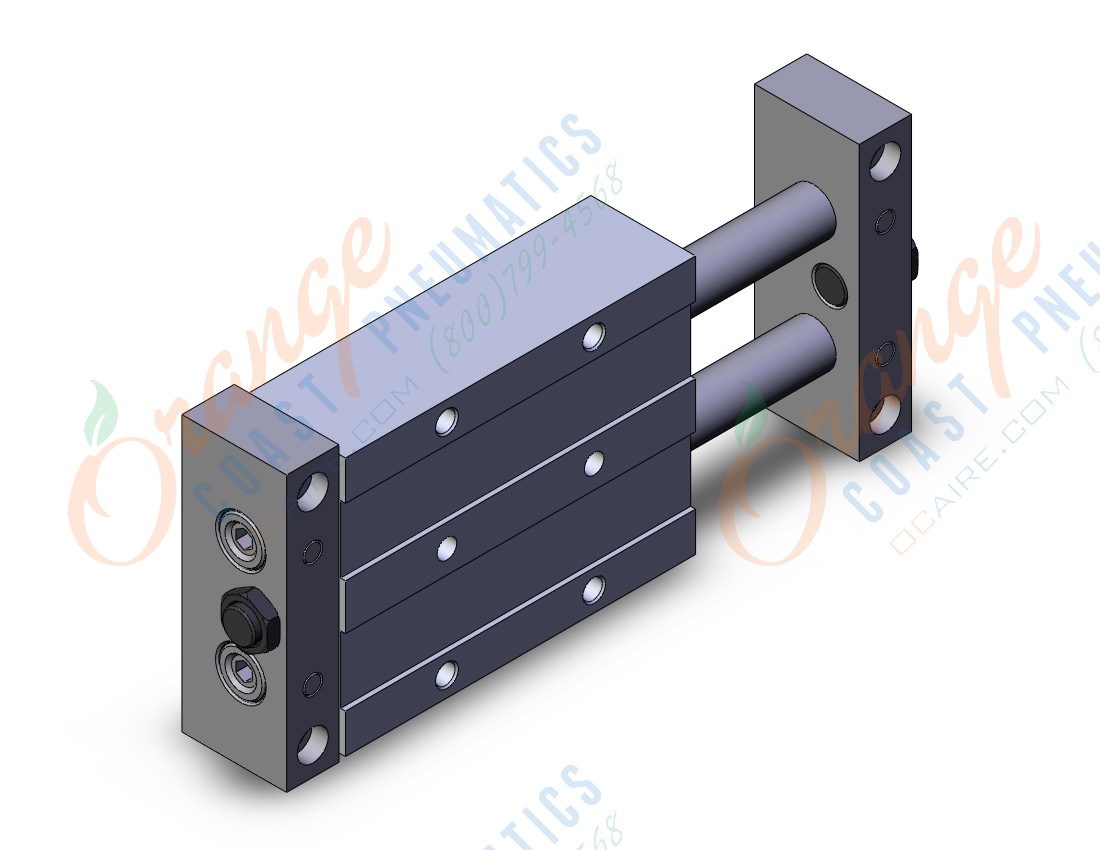 SMC CX2N25TN-50 cyl, slide unit, dbl rod type, CX2 GUIDED CYLINDER