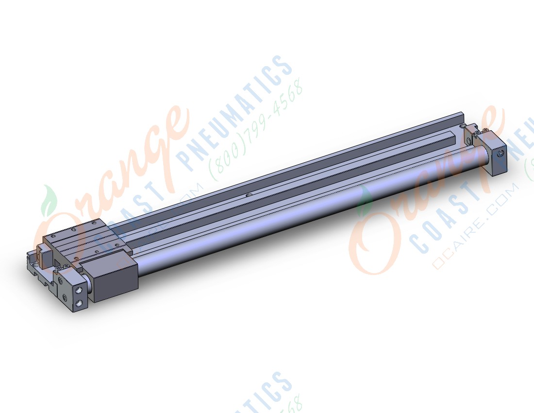 SMC CY1F25L-550 cyl, magnetically coupled, CY1F MAGNETICALLY COUPLED CYL