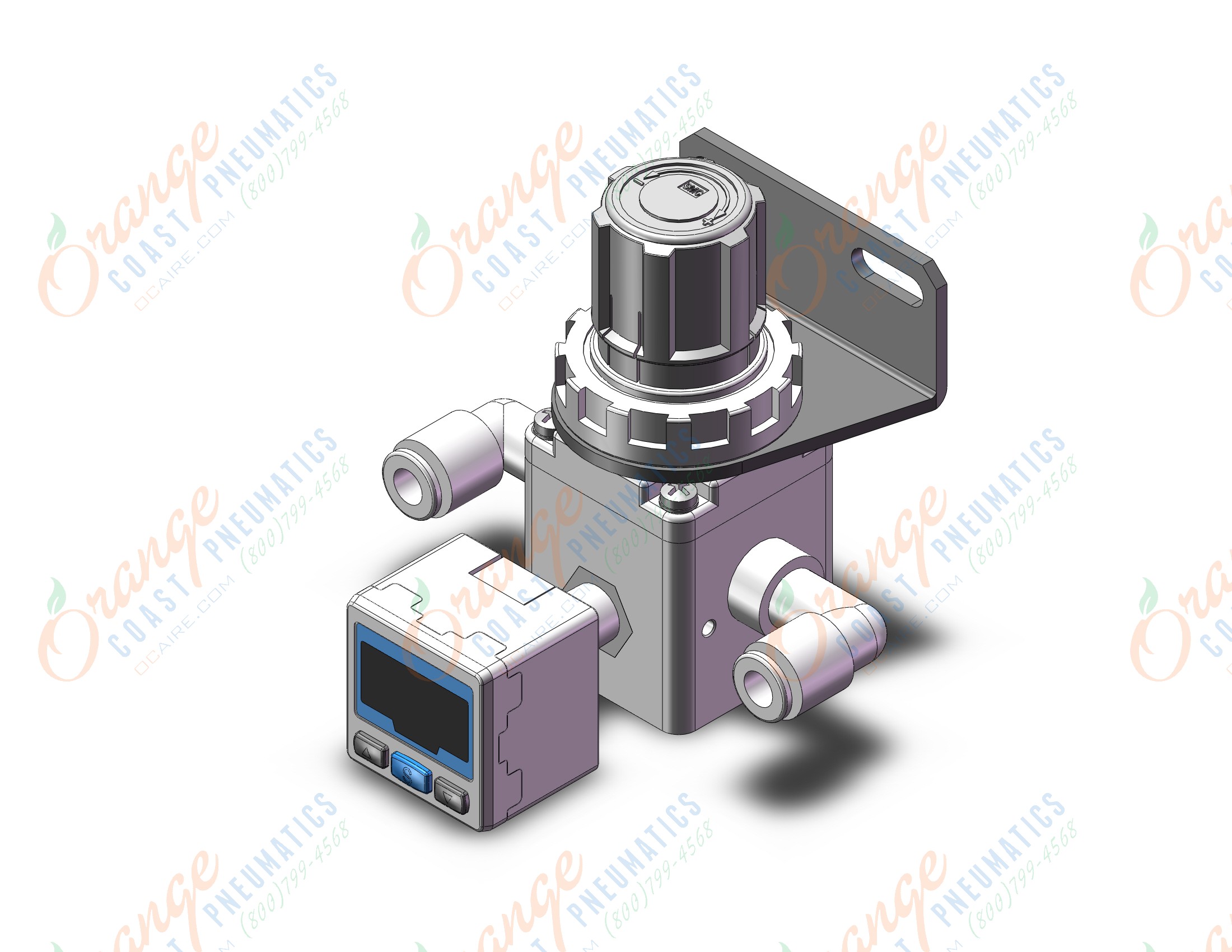 SMC IRV10-LC06BZP vacuum regulator, IRV VACUUM REGULATOR