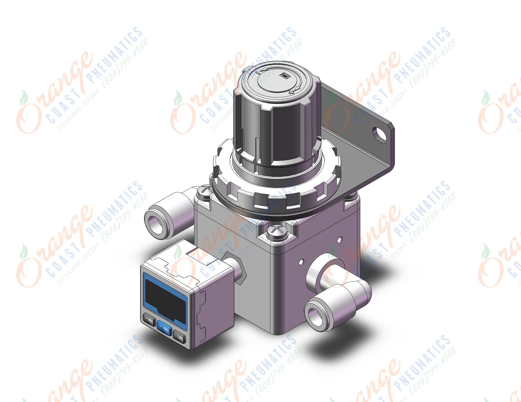 SMC IRV20-LC08BZP vacuum regulator, IRV VACUUM REGULATOR