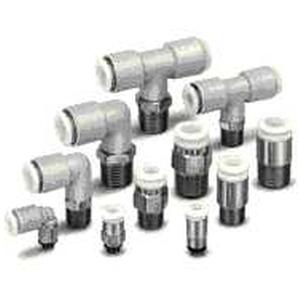 SMC KGH04-M5-X34 fitting, male connector s/s, KG/KQ(X23) 1-TOUCH STAINLESS (sold in packages of 2; price is per piece)