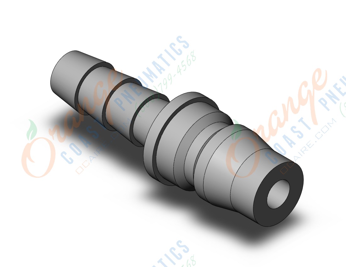 SMC KK130P-09B s coupler, w/barb fitting, KK13 S COUPLERS