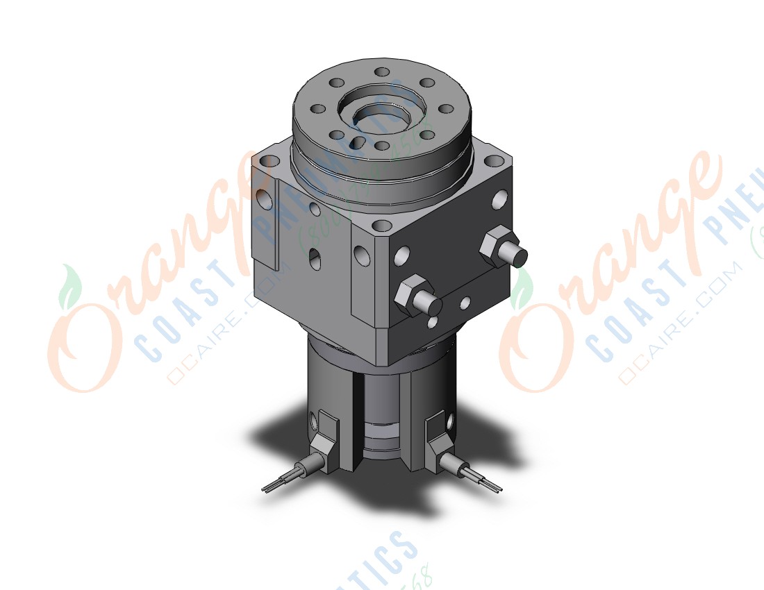 SMC MDSUA1-90S-T99VL cyl, rotary table, sgl vane, MSU ROTARY ACTUATOR W/TABLE