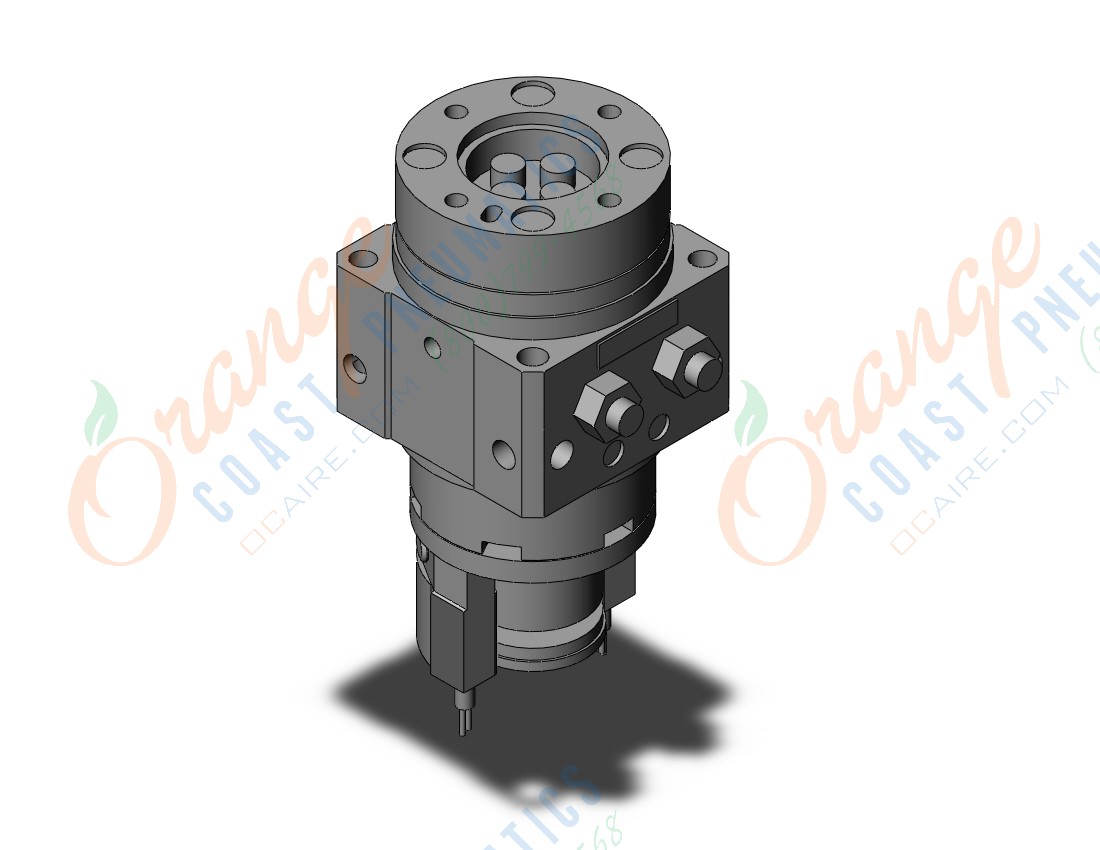 SMC MDSUB7-180S-S7PS cyl, rotary table, sgl vane, MSU ROTARY ACTUATOR W/TABLE