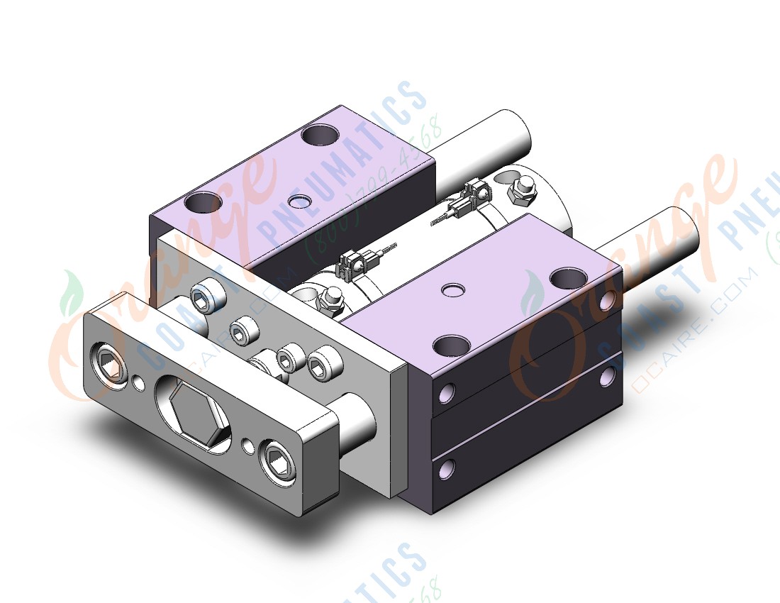 SMC MGCMB50-75-M9NSDPC cyl, guide, bearing, MGCL/MGCM GUIDED CYLINDER