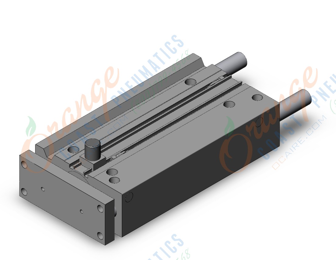 SMC MGPL50TF-200-RL-M9PMDPC cyl, end lock guide, ball brg, MGP COMPACT GUIDE CYLINDER