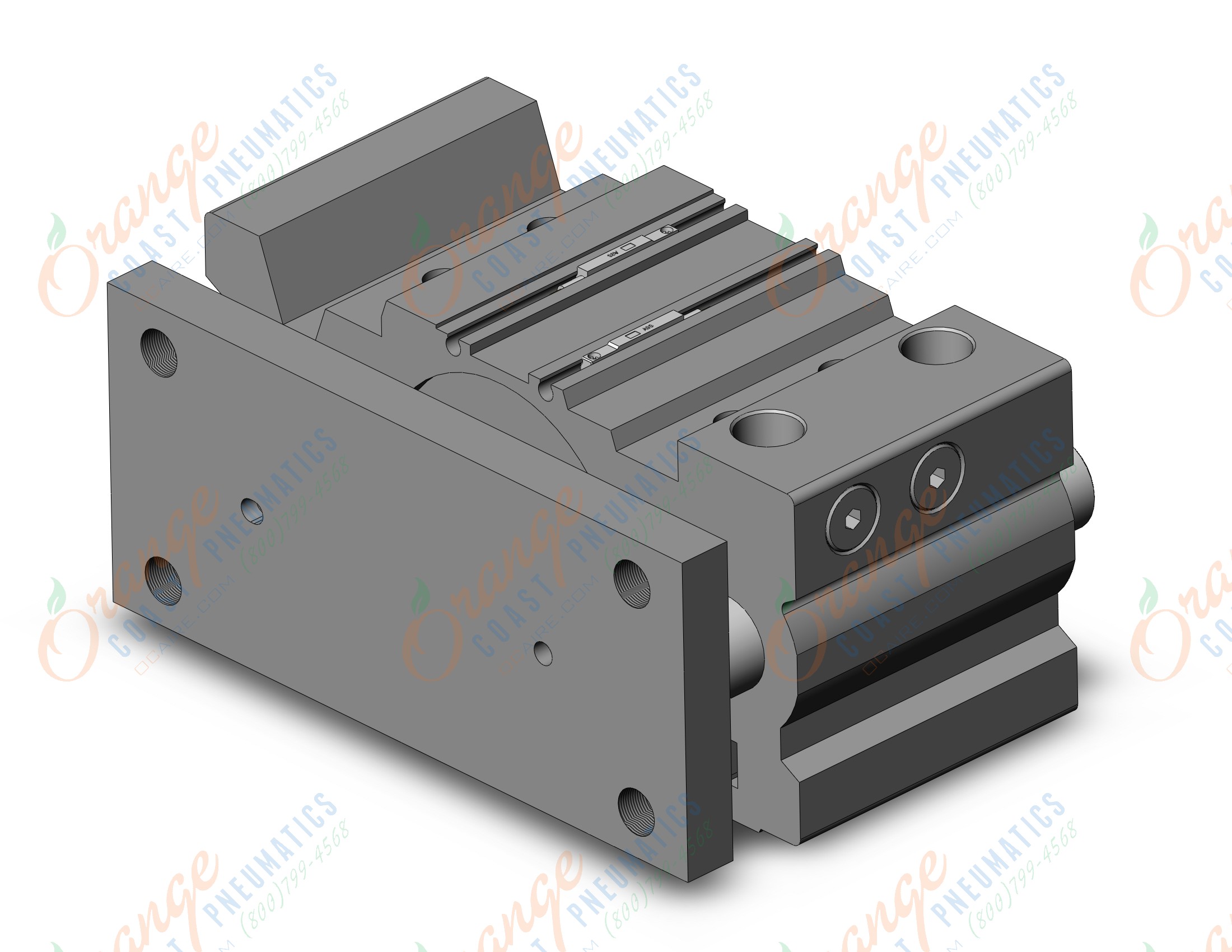 SMC MGPL63-10Z-A93L cyl, compact guide, ball brg, MGP COMPACT GUIDE CYLINDER