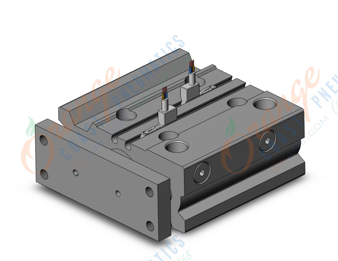 SMC MGPM20-40Z-M9PV cyl, compact guide, slide brg, MGP COMPACT GUIDE CYLINDER