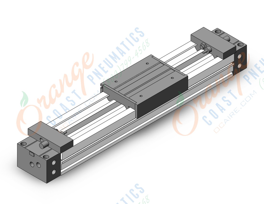 SMC MY1M40TN-300L cyl, rodless, slide brg guide, MY1M GUIDED CYLINDER