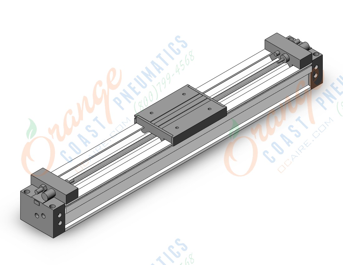 SMC MY1M63TNG-700H cyl, rodless, slide brg guide, MY1M GUIDED CYLINDER