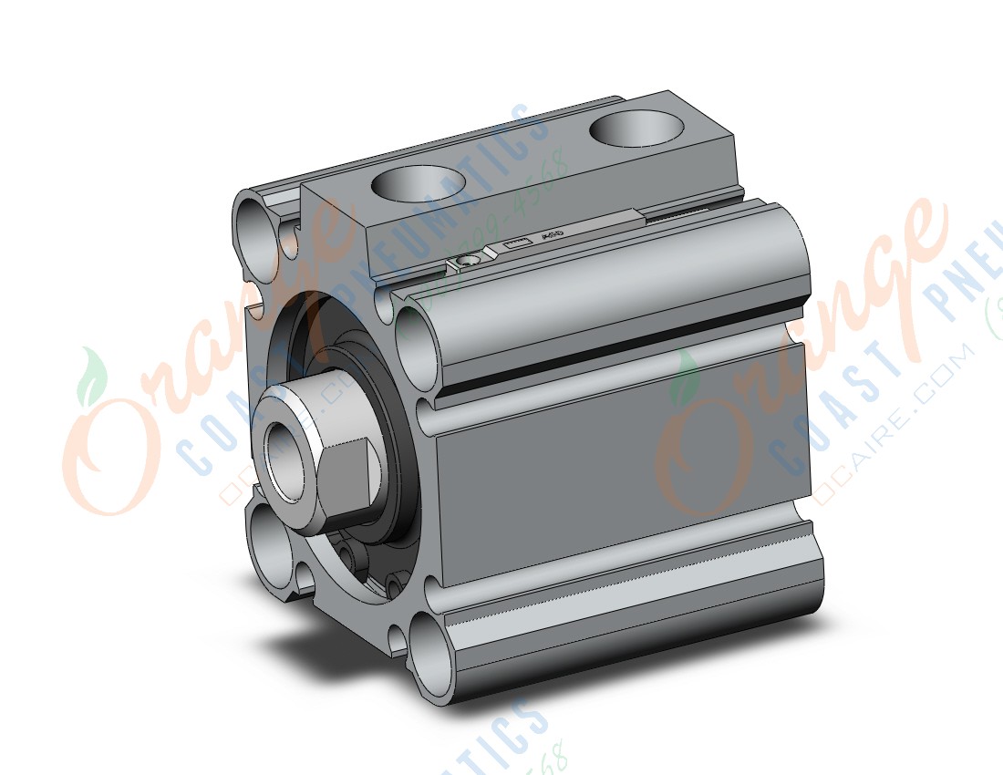 SMC CDQ2B32-10DCZ-A90L cylinder, CQ2-Z COMPACT CYLINDER