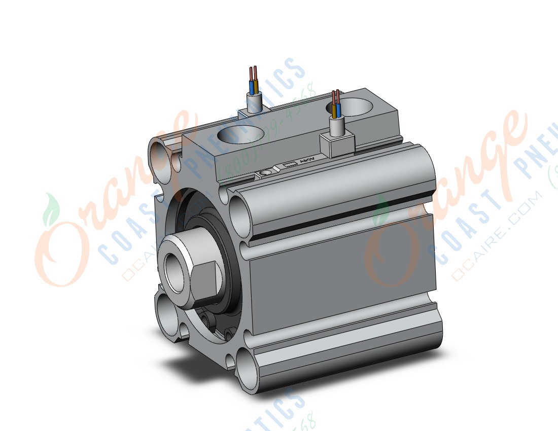 SMC CDQ2B32-10DCZ-A90VL cylinder, CQ2-Z COMPACT CYLINDER