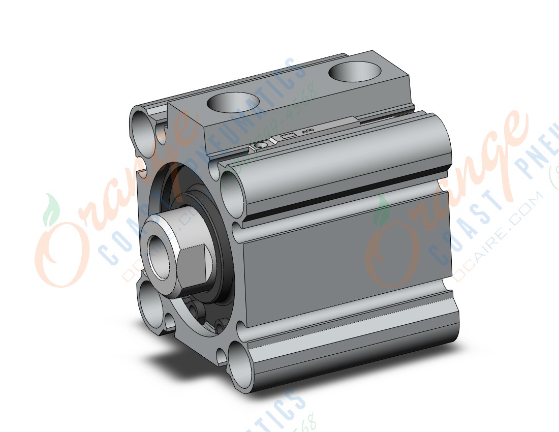SMC CDQ2B32-10DCZ-A96L cylinder, CQ2-Z COMPACT CYLINDER