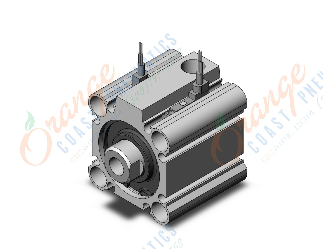 SMC CDQ2B32-10SZ-A96VL cylinder, CQ2-Z COMPACT CYLINDER