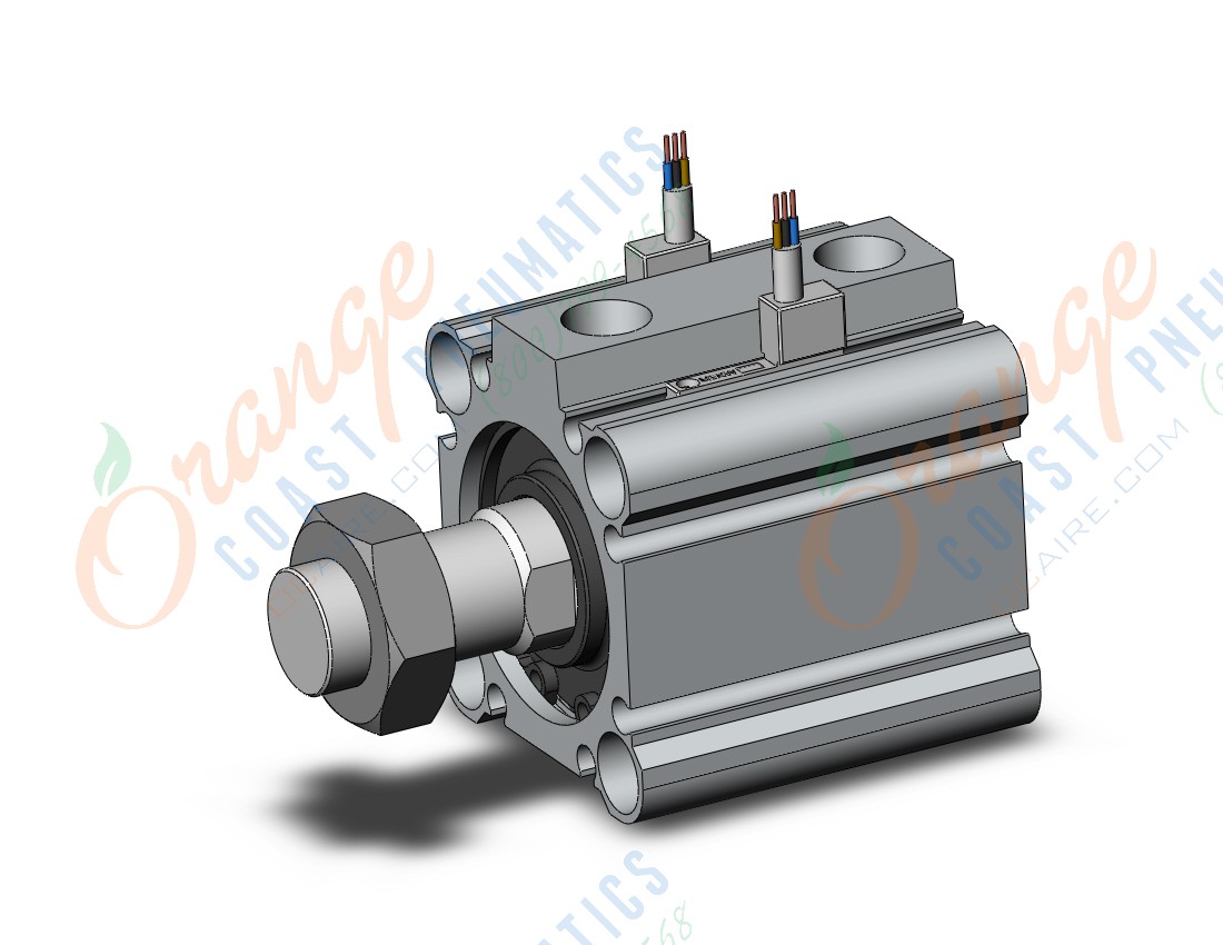 SMC CDQ2B32-15DCMZ-M9NWVL cylinder, CQ2-Z COMPACT CYLINDER